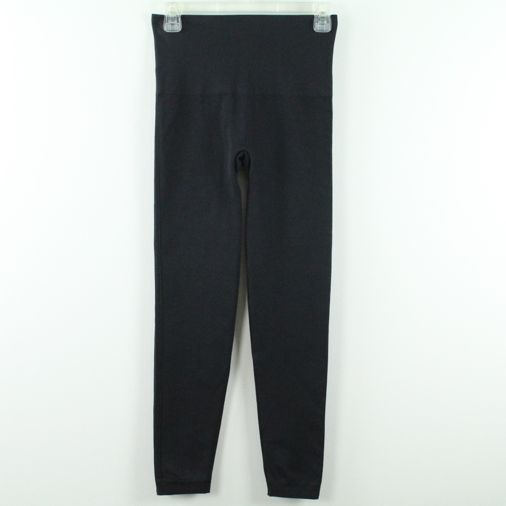 Spanx by Sara Blakely Black Crop Leggings L